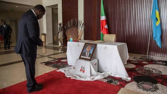 Mu Burundi hashyizweho iminsi irindwi yo kunamira Nkurunziza (Ifoto: AFP)