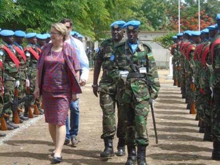 Ellen Margret Loej yashimye imyitwarire y'ingabo z'u Rwanda mu kazi kazo muri Sudani y'Epfo.