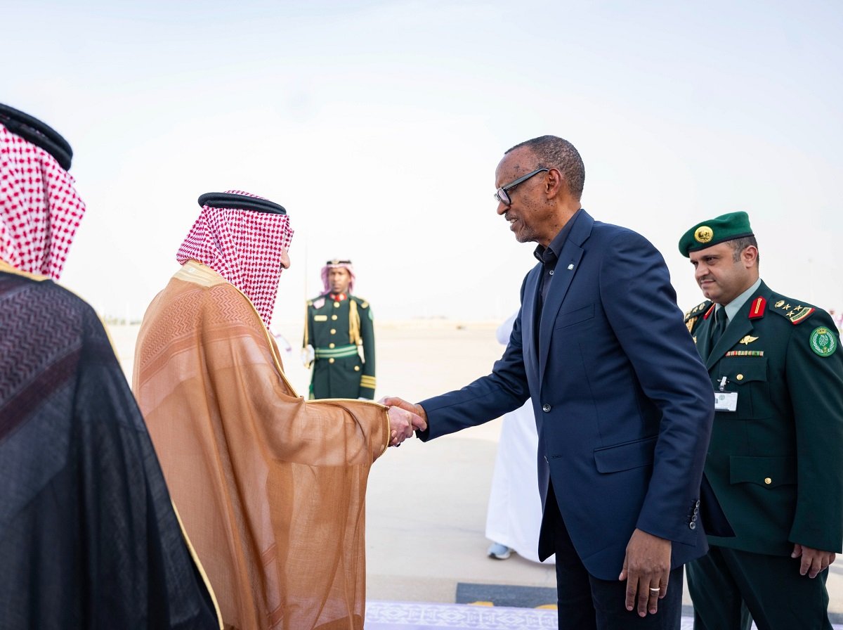 Perezida Paul Kagame yageze i Riyadh