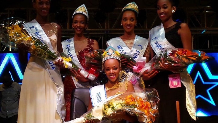 Miss Rwanda 2016 Mutesi Jolly ni we ufite iri kamba.