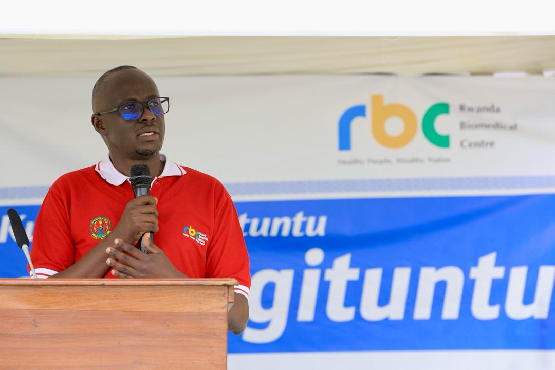 Dr Migambi Patrick, umuyobozi ushinzwe kurwanya igituntu muri RBC