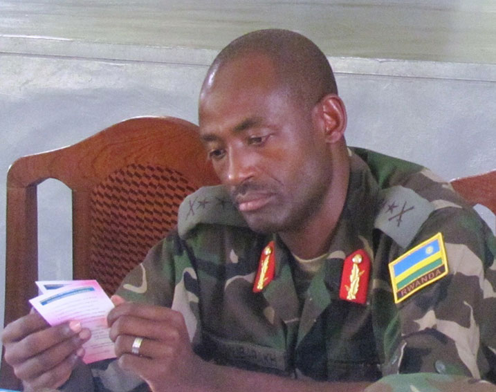 Maj Gen Muganga avuga ko ubushobozi bw'ingabo z'u Rwanda ari ubwo kwizerwa.