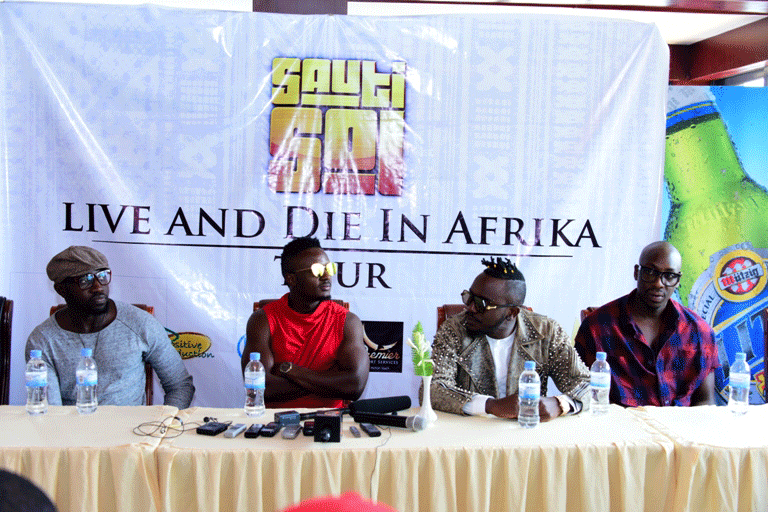 Abagize itsinda rya Sauti Sol batangaza ibijyanye n'igitaramo cyabo