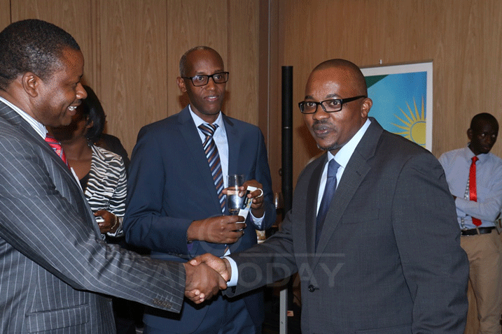 Abayobozi bakorana n'ishoramari mu Rwanda bari muri uyu muhango