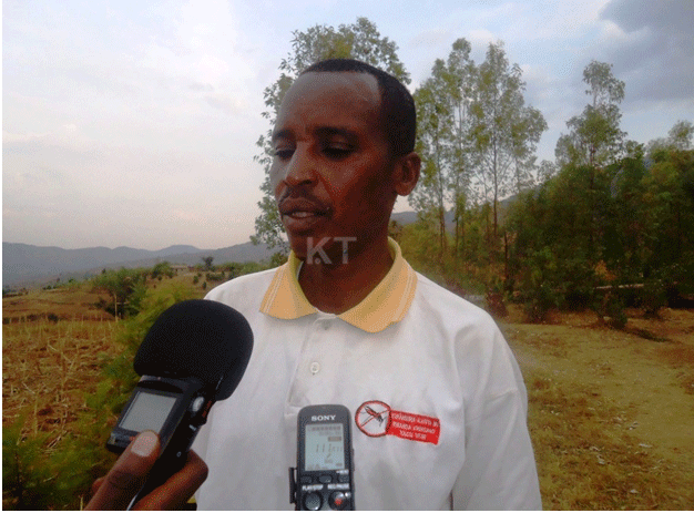 Gahonzire Alphonse asanga kubakirwa isoko bizabafasha kubona aho bacuruza imyaka beza biborohoye