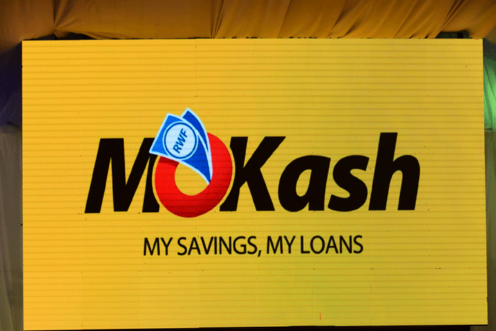 Ikirango cya MoKash cy'uburyo bushya MTN yatangije bwo kuguriza abafatabuguzi ba Mobile Money