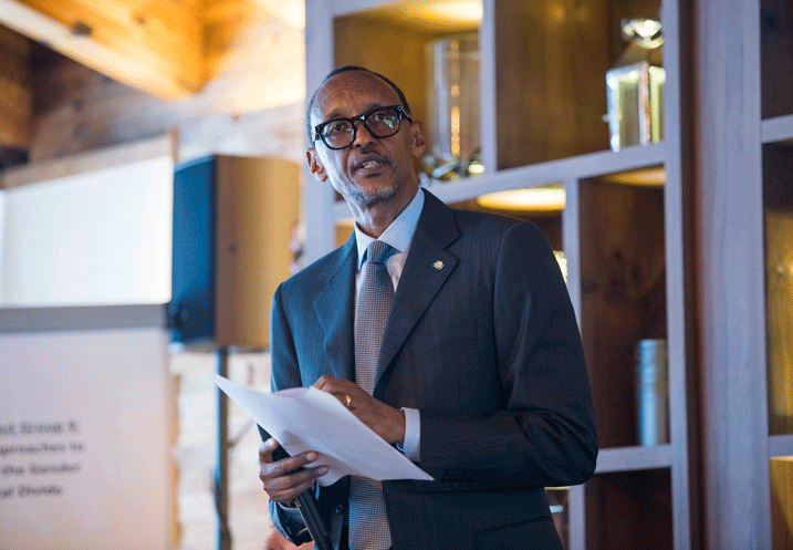 Perezida Kagame yitabiriye WEF ya 2017