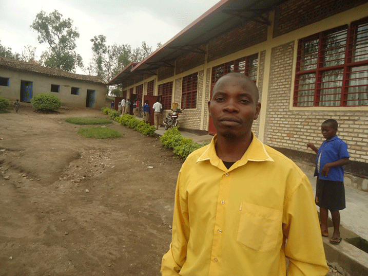 Jean Bosco Nsanzimana, Umuyiobozi wa G.S Nyarugenge, ashimira ubuyobozi bwa Leta y