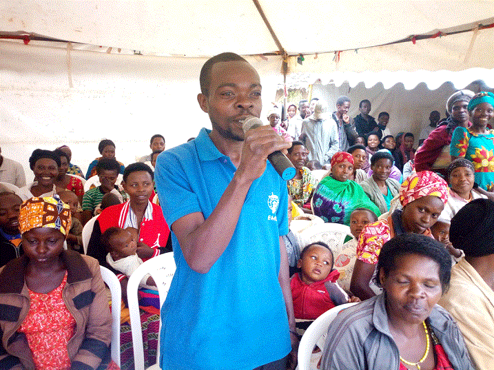 Mbarushimana n'umugore we utwite ngo bagiye kwita ku rusoro ruri mu nda kugira ngo ruzavemo umwana watojwe koko