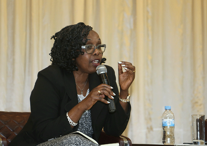 Mpinganzima Immaculée, umwe mu batanze ikiganiro