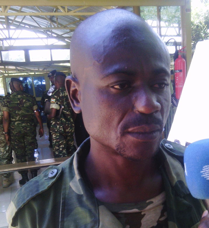 Sous Lieutenant Bonongo Bokware wo muri Congo