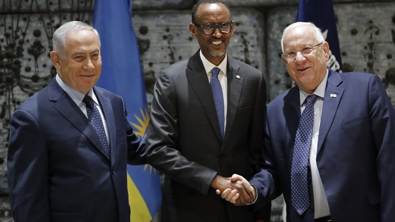 Perezida Kagame aheruka gusura Isiraheli muri Nyakanga 2017