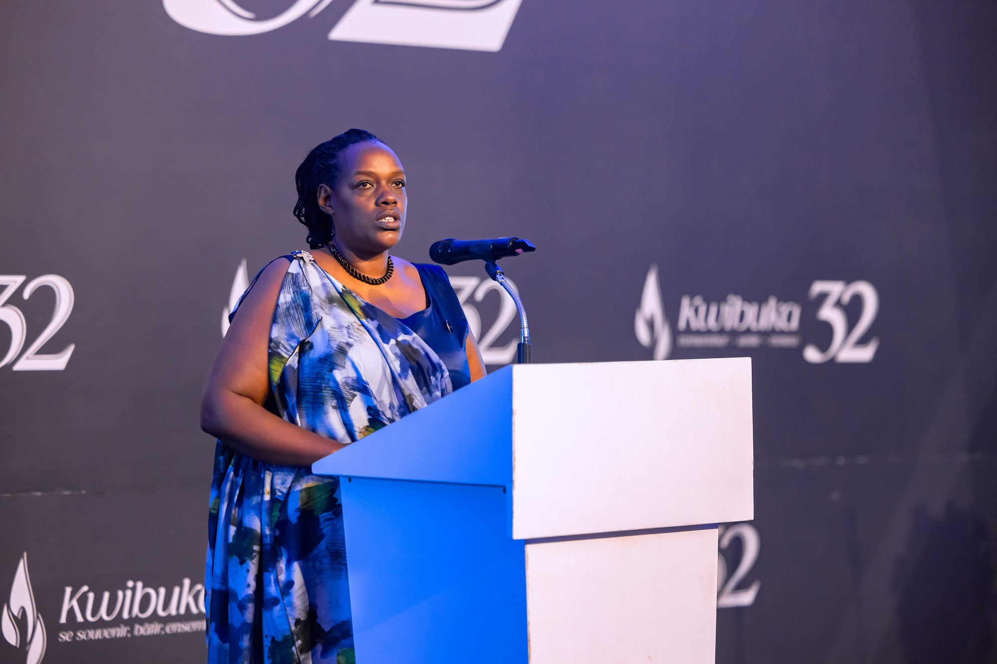 Hon. Marie Alice Kayumba Uwera ushinzwe Ubumwe n'Ubudaheranwa muri MINUBUMWE