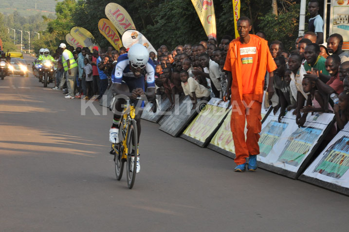 Valens Ndayisenga wasesekaye i Nyamata ari ku mwanya wa mbere