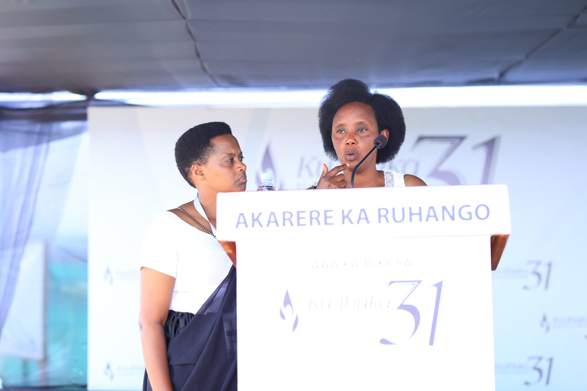 Uwambajimana avuga ko ashimira Inkotanyi zarokoye Abatutsi zikanakuraho ubwoko