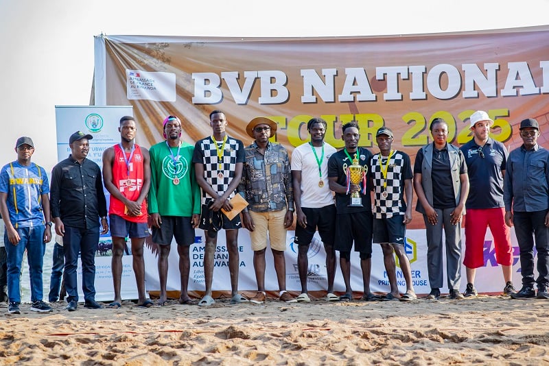 Abagukanye ibihembo mu bagabo