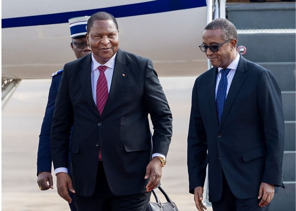 Perezida Touadéra yakiriwe na Minisitiri Biruta