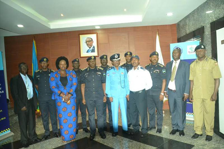 Abayobozi ba Polisi bo muri EAPCO bari mu nama Kigali