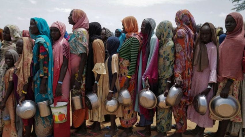 Abarenga miliyoni 20 bibasiwe n'inzara muri Sudani