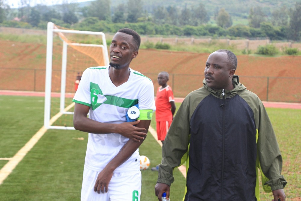 Kapiteni wayo Guy KAZINDU wavunitse ukoboko nawe ntiyakoze imyitozo yo kuri uyu wa Kane