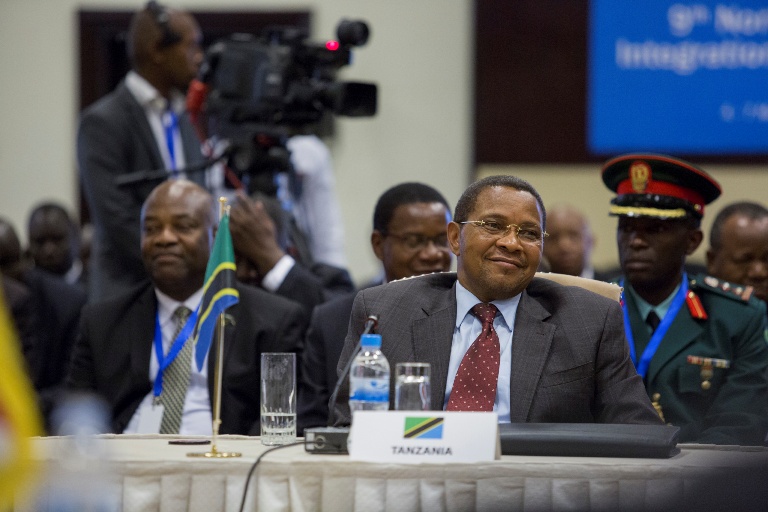 Perezida wa Tanzania, Kikwete, uri kuyobora umuryango wa EAC, yavuze ko we yaje kureba uko uyu mushinga watezwa imbere.