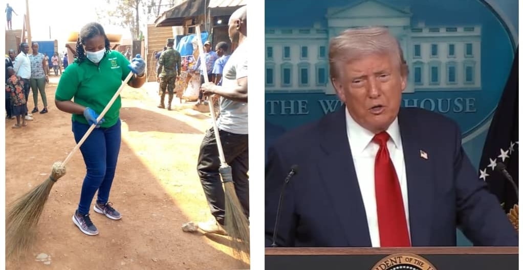 Perezida Trump yashimye ibikorwa by'Umuganda 