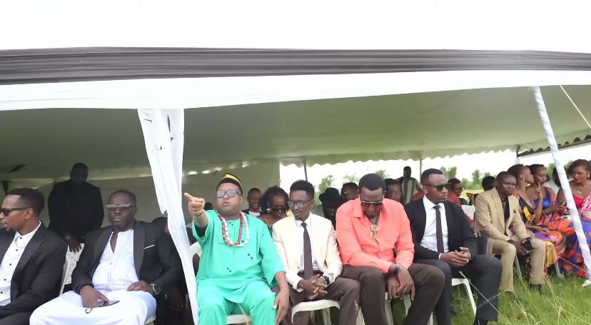 Abantu batandukanye bazwi mu myidagaduro mu Rwanda bitabiriye ubu bukwe