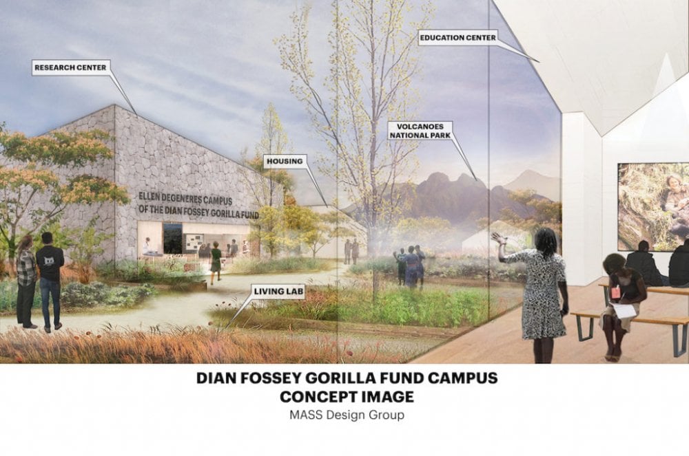 Igishushanyo mbonera cya Ellen Degeneres Wildlife Fund