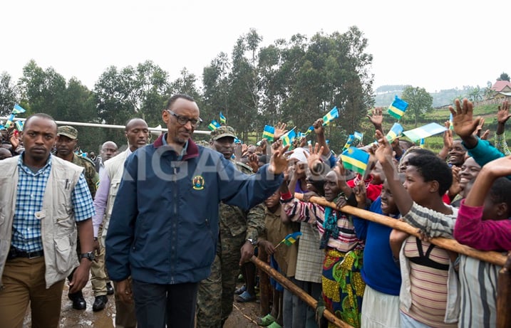 Perezida Kagame yaherukaga mu karere ka Rutsiro muri 2010 mu gihe cyo kwiyamamaza.