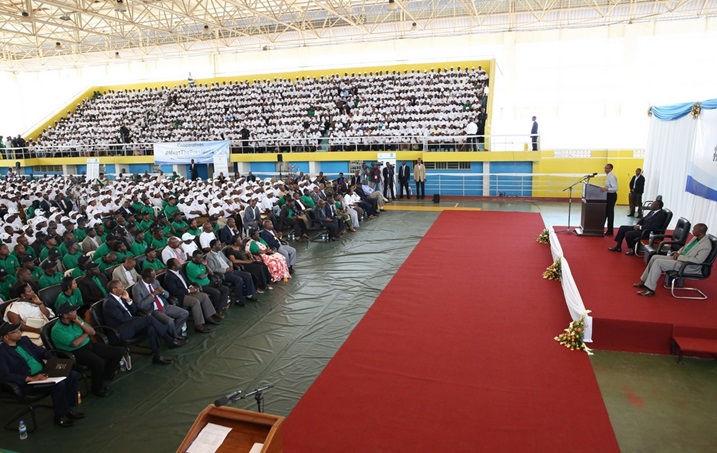 Abahagarariye amakoperative amwe akorera mu gihugu baje i Kigali kwizihiza isabukuru y'amakoperative.