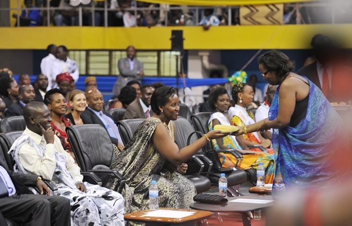 Ibirori byo kwizihiza umuganura byitabiriwe n'abayobozi banyuranye b'igihugu.