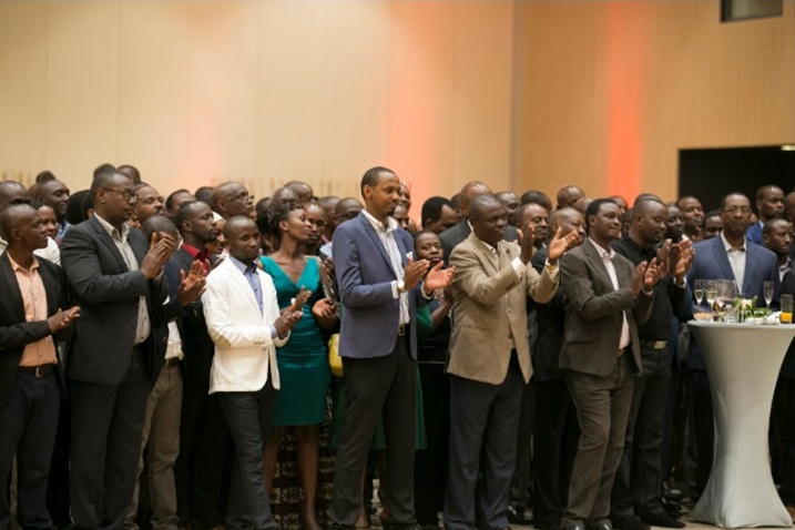 Bamwe mu bagize uruhare mu myiteguro bitabiriye ibyo birori.
