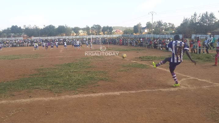 Moussa Sova wa Sunrise mu mukino wa Pepiniere yitwaye neza cyane