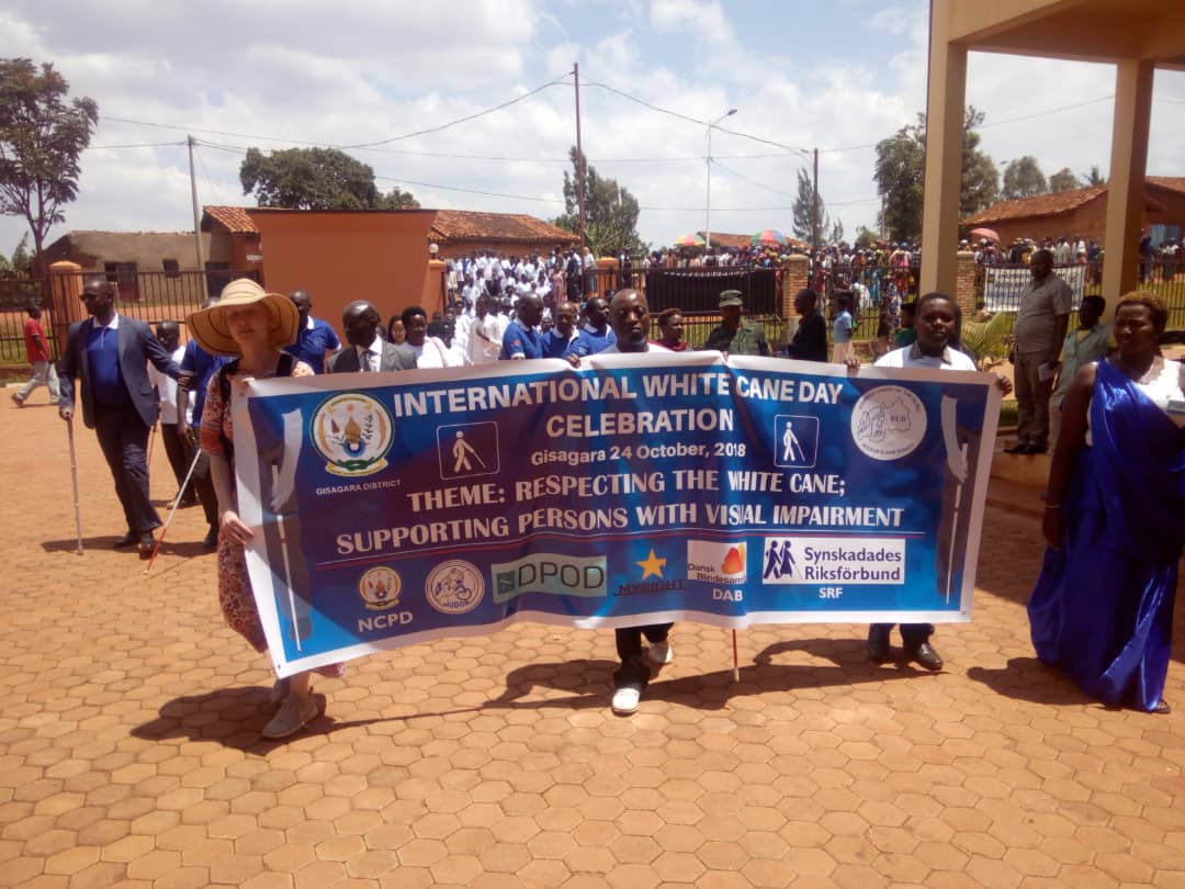 uri uyu wa 24 Ukwakira 2018 ubwo hizihizwaga umunsi mpuzamahanga w'inkoni yera