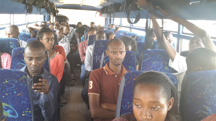 Abanyeshuri berekeje i Nkumba mu mahugurwa yo kuzakira bagenzi babo.