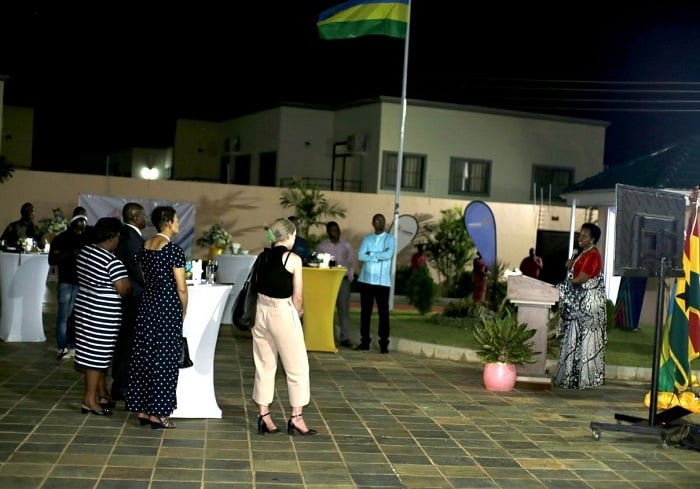 Amb. Kirabo Kakira aganira n