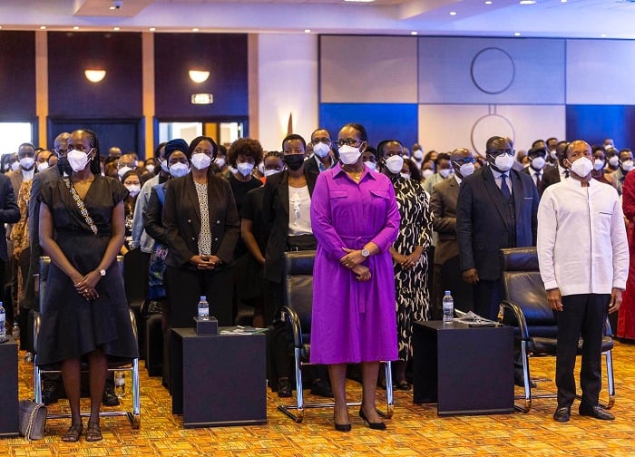 Madamu Jeannette Kagame yitabiriye umuhango wo gutanga impamyabumenyi ku barangije muri Green Hills