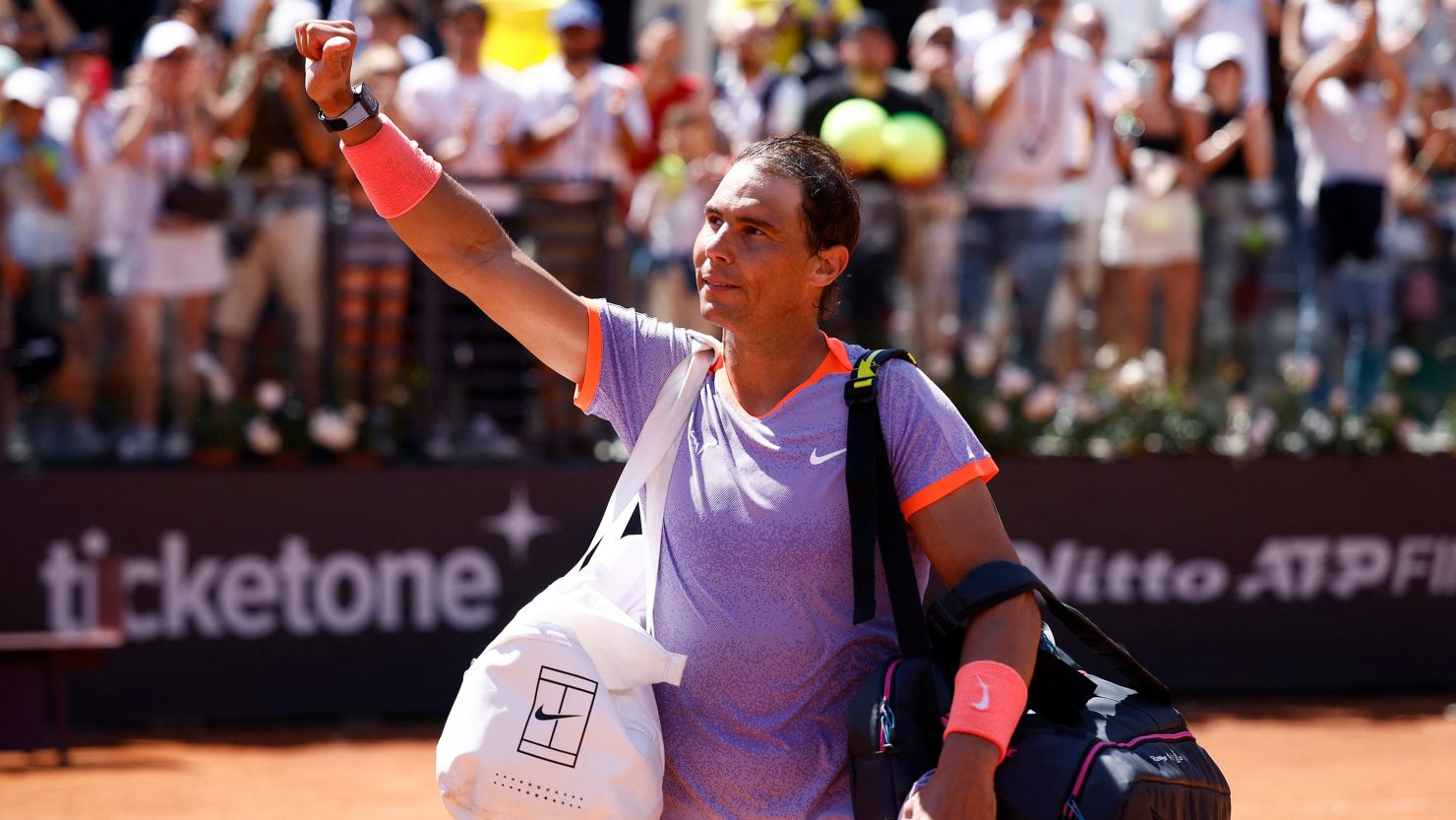 Bwa mbere mu mateka ye Rafael Nadal yatsindiwe ku mukino wa mbere muri Rorand-Garros