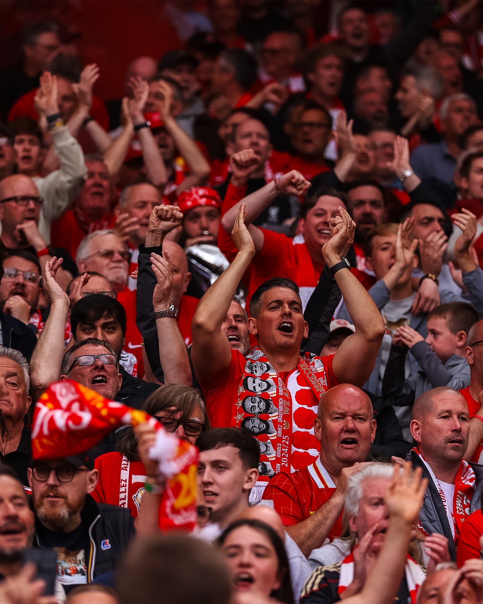 Ni ubwa mbere kuva mu 1990 abakunzi ba Liverpool bishimanye n'ikipe yabo batwaye shampiyona 