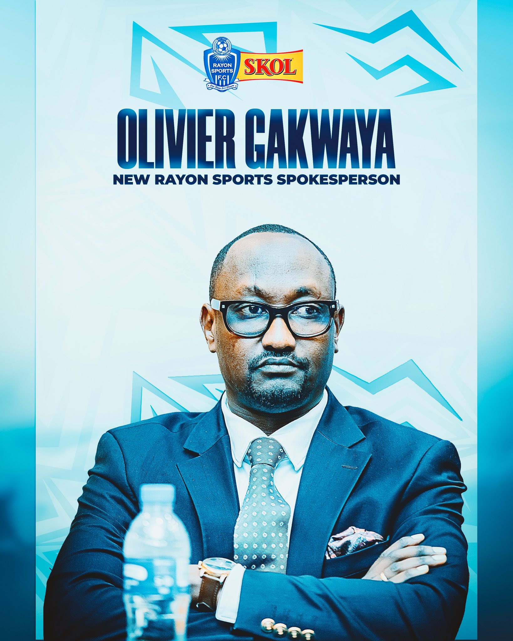 Gakwaya Olivier yagizwe Umuvugizi mushya w'Umuryango wa Rayon Sports muri iki gihe cy'inzibacyuho