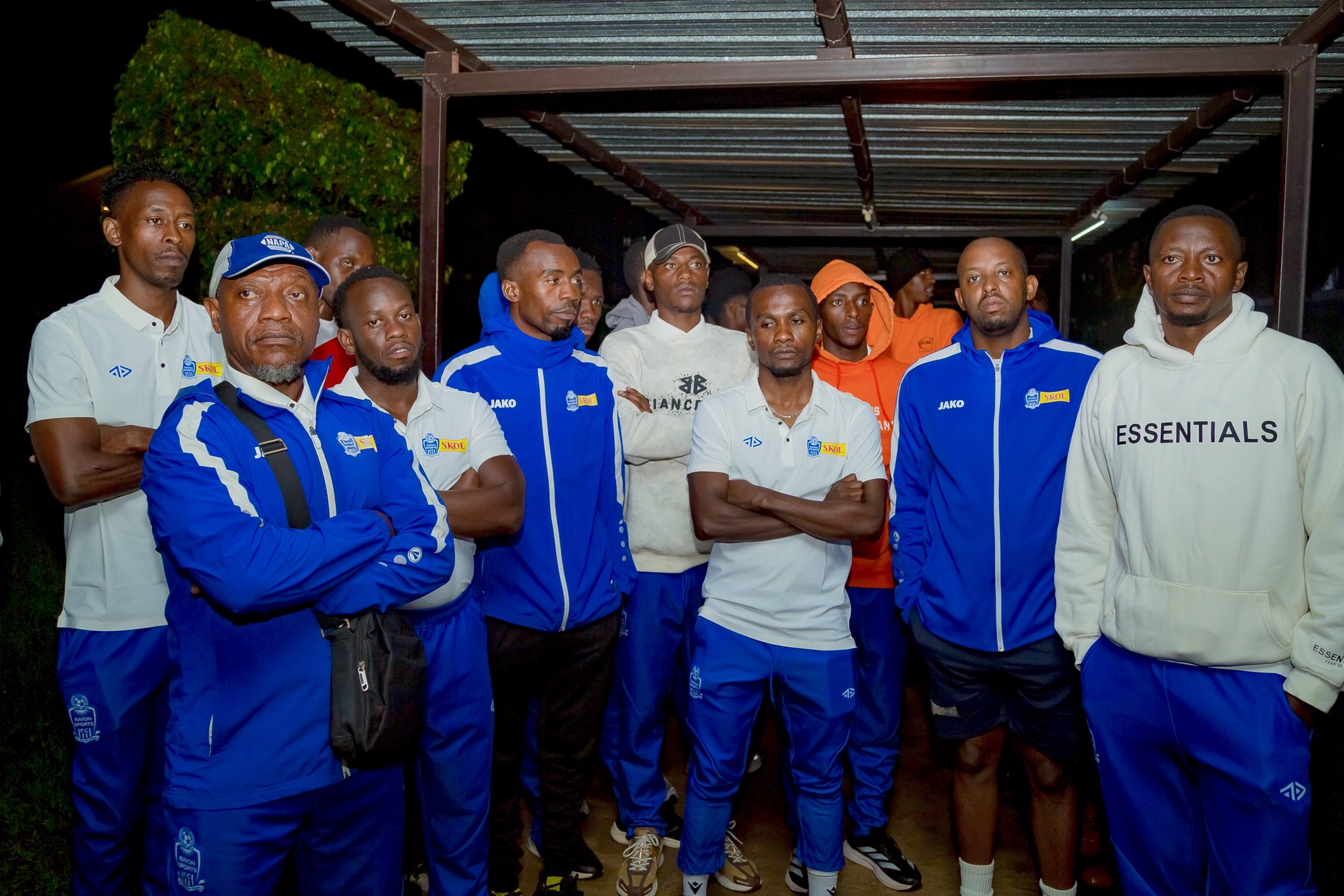Ubwo ikipe ya Rayon Sports yari yasuye Dr.Mugemana Charles mu bitaro bya CHUK
