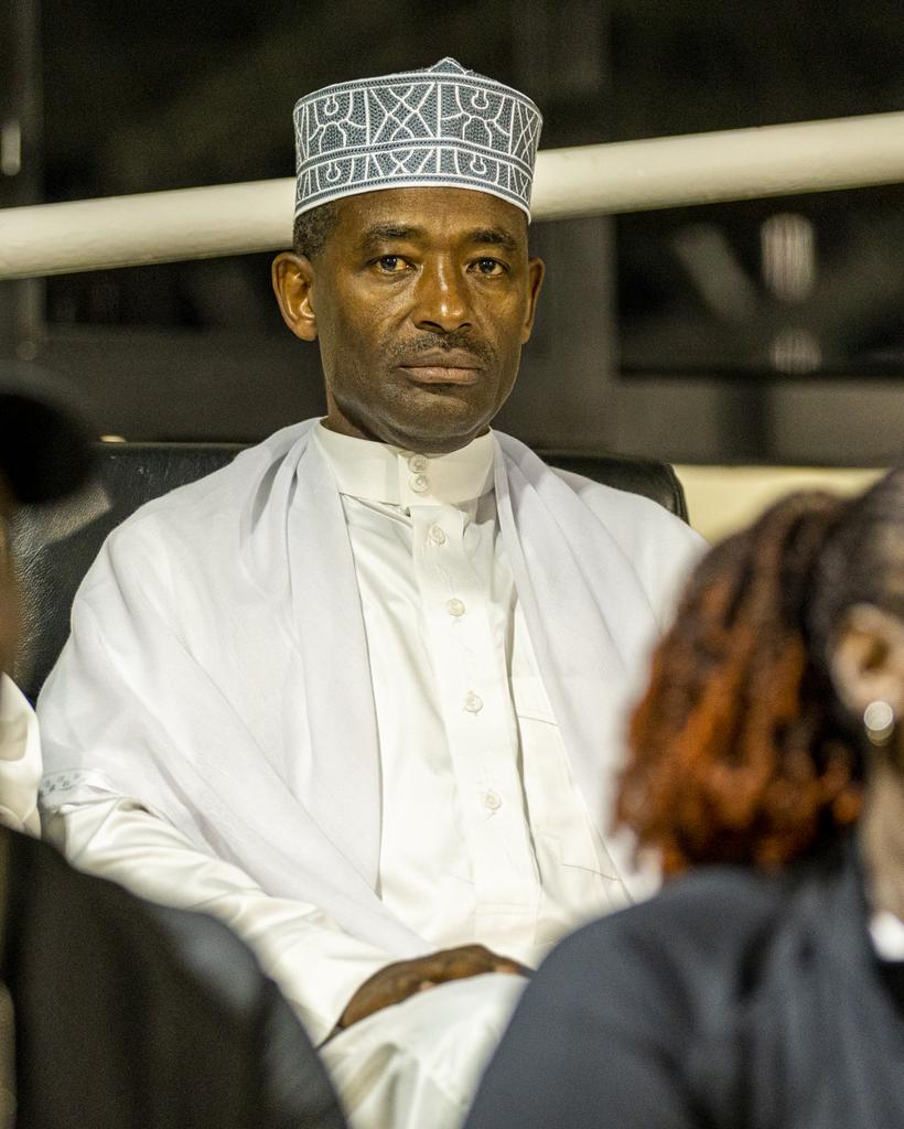 Umugaba Mukuru w'Ingabo z'u Rwanda Gen. Mubarakh Muganga yarebye uyu mukino
