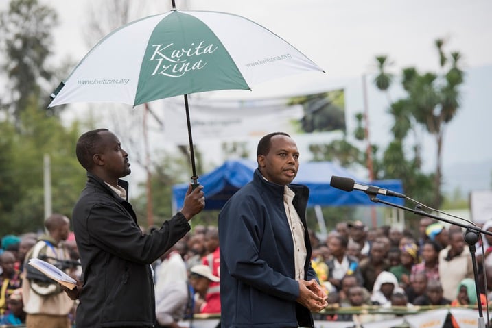 Francis Gatare umuyobozi mukuru wa RDB, asobanura zimwe mu ngamba zafashwe zo kurinda iyi pariki.