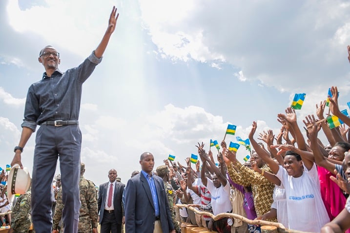 Perezida Kagame yakiranywe urugwiro n