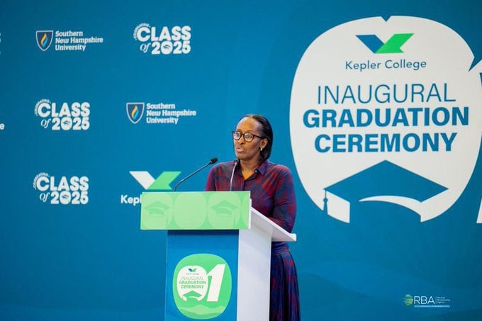 Madamu Jeannette Kagame yashimye uburezi bwa Kepler 
