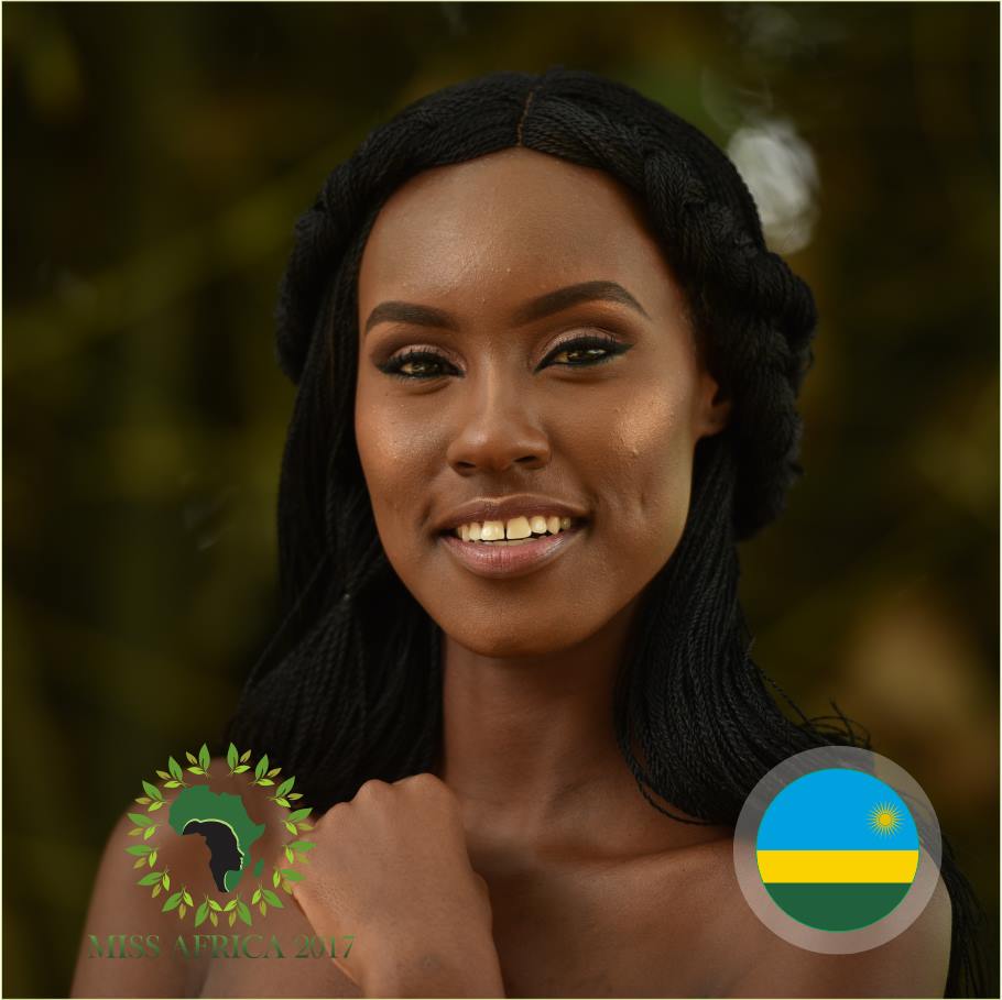 Miss Phiona Mutoni uhagarariye u Rwanda muri Miss Africa 