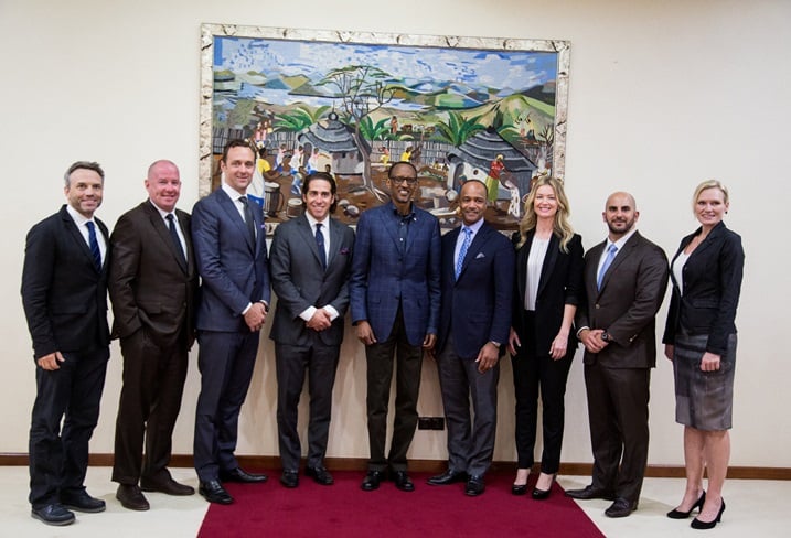 Intumwa z'uyu muryango zabwiye Perezida Kagame ko zifuza gukora ishoramari rijyanye n'uburezi mu Rwanda.