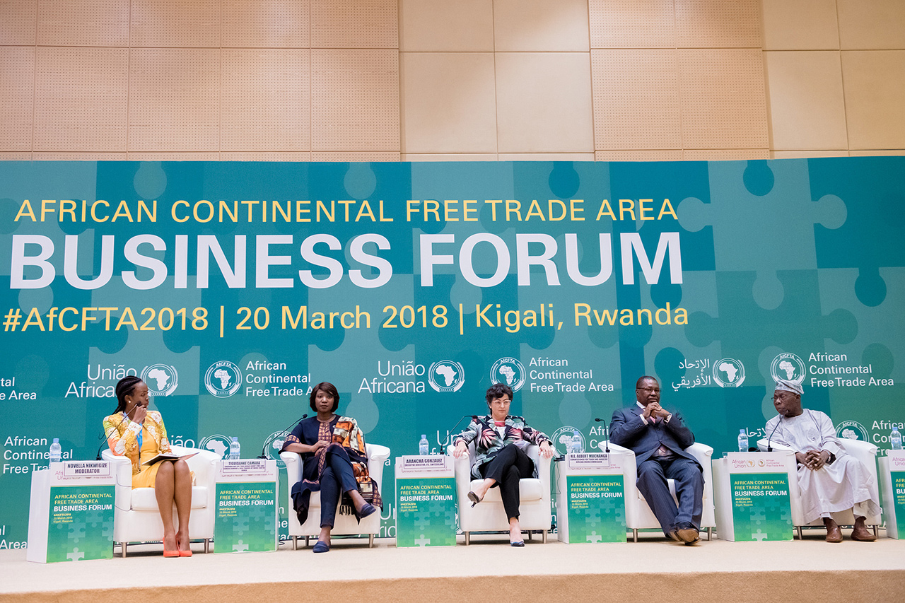 Obasanjo ni umwe mu batanze ikiganiro mu nama ya AfCFTA