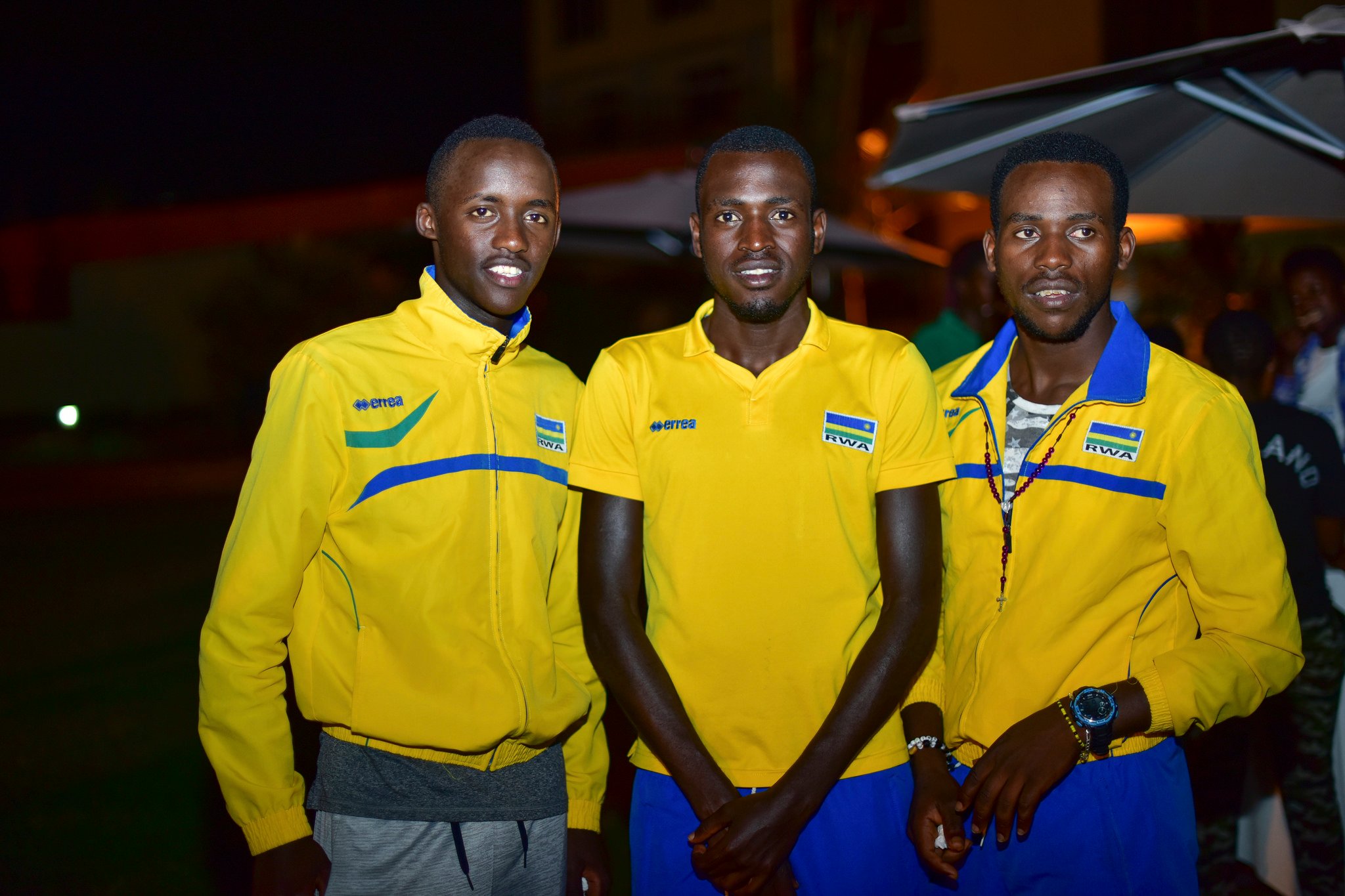 Areruya Joseph (R), Ndayisenga Valens (M) na Mugisha Samuel L()
