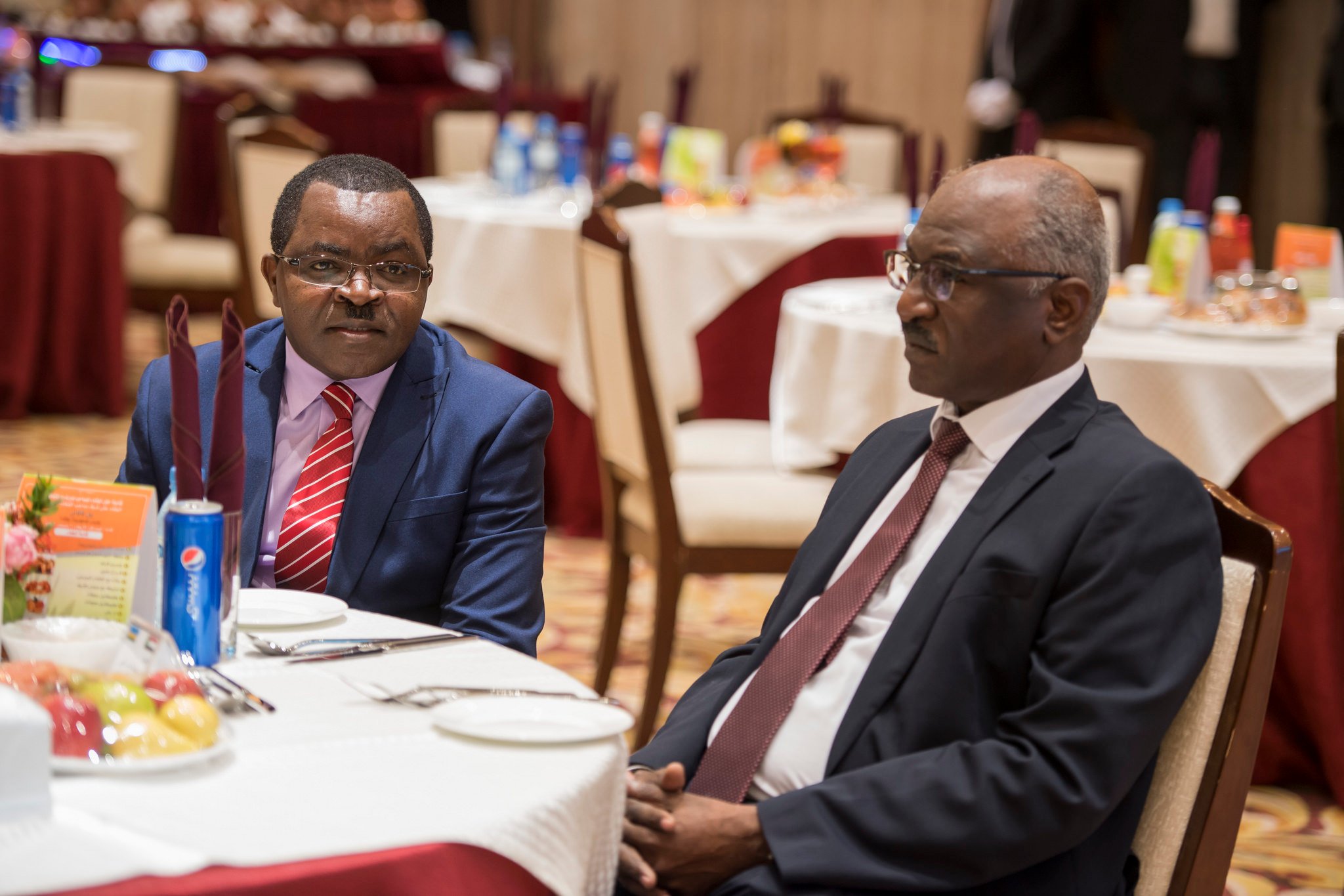 Minisitiri w'ubucuruzi Munyeshyaka Vincent waherekeje Perezida Kagame muri uru ruzinduko yari muri iki gitaramo